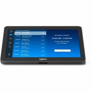 Logitech Tap with Cat5e Kit, 10.1" Touch Controller Panel for Video Conferencing Room Solutions with USB and HDMI port