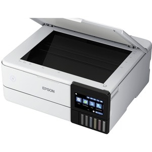 Epson ET-8500 Inkjet Multifunction Printer-Color-Copier/Scanner-5760x1440 dpi Print-Automatic Duplex Print-100 sheets Inpu