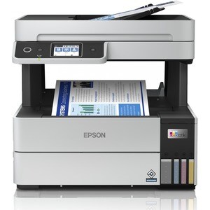 Epson EcoTank Pro ET-5170 Inkjet Multifunction Printer-Color-White-Copier/Fax/Scanner-4800x1200 dpi Print-Automatic Duplex