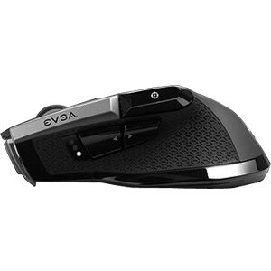 EVGA X20 Gaming Mouse - Optical - Cable/Wireless - Bluetooth - 2.40 GHz - Gray - USB - 16000 dpi - 10 Button(s)