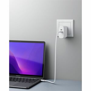 ALOGIC 2X68 Rapid Power 68W GaN Charger - ALOGIC 2X68 Rapid Power 68W GaN Charger - Includes 2m USB-C Charging Cable