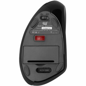 Adesso iMouse E10 Mouse - Radio Frequency - USB - Optical - 6 Button(s) - Black - Wireless - 9.14 m - 2.40 GHz - 1600 dpi 