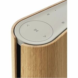 Bang & Olufsen Beosound Emerge Bluetooth Speaker System - Light Oak - Bookshelf, Shelf - 45 Hz to 22 kHz - Wireless LAN