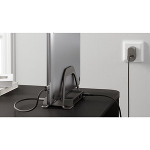 Alogic Bolt Plus USB Type C Docking Station for Notebook - Memory Card Reader - SD - 100 W - Space Gray - 2 Displays Suppo