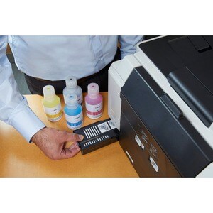 Canon MAXIFY GX7050 Kabellos - Tintenstrahl-Multifunktionsdrucker - Farbe - Mehrfärbig - Kopierer/Fax/Drucker/Scanner - 60