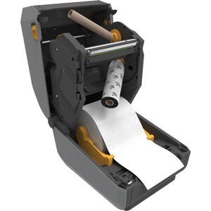 Stampante a trasferimento termico Zebra ZD621t - Monocromatico - Grigio - Stampa etichette/ricevute - 10,9 cm (4,3") LCD S