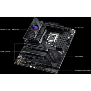 Asus ROG Strix B560-E GAMING WIFI Desktop Motherboard - Intel B560 Chipset - Socket LGA-1200 - Intel Optane Memory Ready -