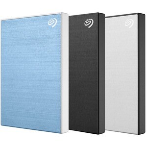 Seagate One Touch STKZ5000401 5 TB Portable Hard Drive - External - Silver - Notebook Device Supported - USB 3.0