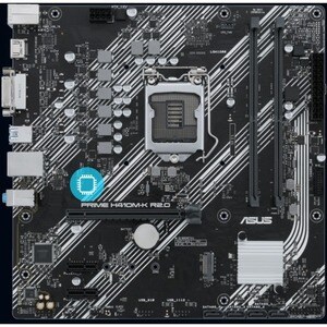 Asus Prime H410M-K R2.0 Desktop Motherboard - Intel H410 Chipset - Socket LGA-1200 - Intel Optane Memory Ready - Micro ATX