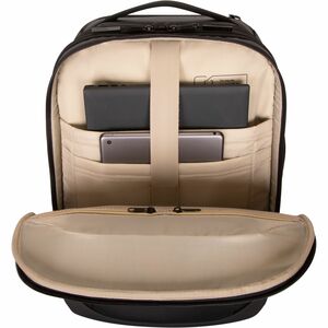 Targus Mobile Tech Traveler EcoSmart TBR040GL Carrying Case (Rolling Backpack) for 39.6 cm (15.6") Notebook - Black - Shou