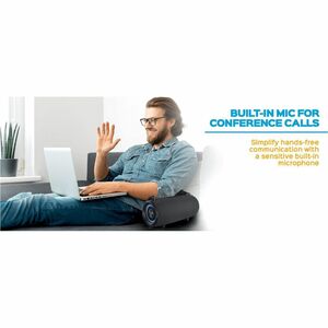 Treblab HD-Max Portable Bluetooth Speaker System - 50 W RMS - Black - 30 Hz to 16 kHz - TrueWireless Stereo - Battery Rech