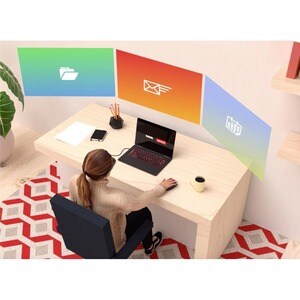 Lenovo ThinkReality A3 Smart Glasses - Eye - Speaker, Camera - Office