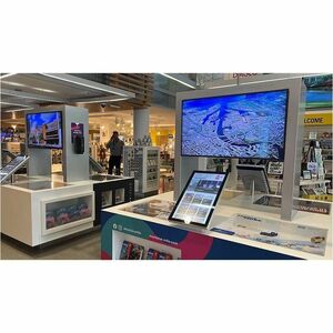 AllSee AO50H 50" LCD Digital Signage Display - 24 Hours/7 Days Operation - In-plane Switching (IPS) Technology - Touchscre