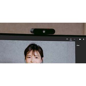 Lenovo ThinkVision MC50 Webcam - Raven Black - USB 2.0 - 1 Pack(s) - 1920 x 1080 Video - 90° Angle - Microphone - For Monitor