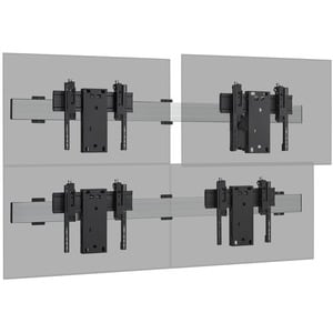 Vogel's Connect-it PFW 6706 Wall Mount for LCD Display, TV - Black - 1 Display(s) Supported - 94 cm to 165.1 cm (65") Scre
