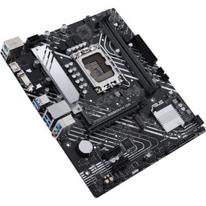 Asus Prime B660M-K D4 Desktop Motherboard - Intel B660 Chipset - Socket LGA-1700 - Intel Optane Memory Ready - Pentium Gol