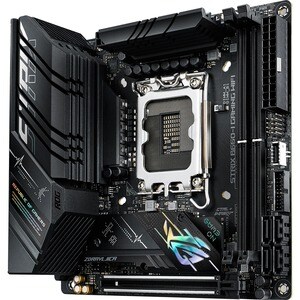 Asus ROG Strix B660-I GAMING WIFI Gaming Desktop Motherboard - Intel B660 Chipset - Socket LGA-1700 - Intel Optane Memory 