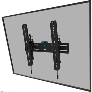 Neomounts Select Wall Mount for TV - Black - Height Adjustable - 1 Display(s) Supported - 81.3 cm to 165.1 cm (65") Screen