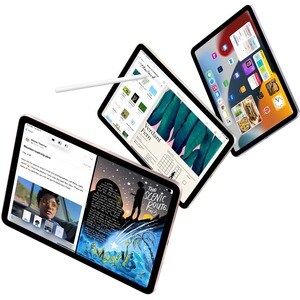 Apple iPad Air (5th Generation) A2588 平板 - 27.7 cm (10.9") - Apple M1 - 8 GB - 64 GB 存储 - 粉 - M1 八核（8 核） - 2360 x 1640 - 面