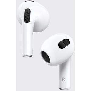 Apple AirPods True Wireless Earbud Stereo Earset - White - Binaural - In-ear - Bluetooth - USB Type C