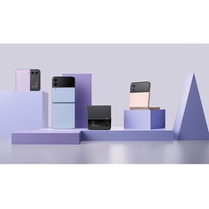 Samsung Galaxy Z Flip4 SM-F721U 256 GB Smartphone - 6.7" Flexible Folding Screen Dynamic AMOLED Full HD Plus 2640 x 1080 -