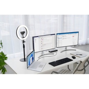 ACCO W1050 Webcam - 2 Megapixel - 30 fps - Black - USB Type A - 1920 x 1080 Video - CMOS Sensor - Fixed Focus - 95° Angle 