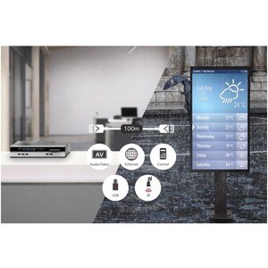 LG 55XE4F-M Digital Signage Display - 55" LCD - 1920 x 1080 - Direct LED - 4000 Nit - 1080p - HDMI - USB - SerialEthernet 