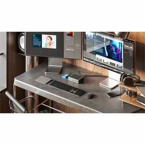 CalDigit TS4 Docking Station - for Computer, Notebook, iPad, Tablet, Display Screen, Monitor, Solid State Drive, Wireless 