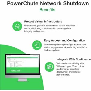 Schneider Electric PowerChute v. 4.5 Network Shutdown - Subscription Licence - 1 License - 1 Year - Available via Electronic