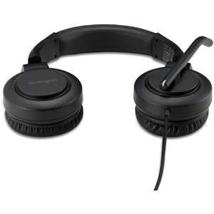 Kensington H1000 Wired On-ear, Over-the-head Stereo Headset - Black - Binaural - Ear-cup - 32 Ohm - 20 Hz to 20 kHz - 182.