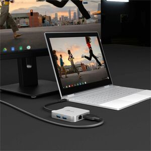 j5create Elite JCD391-N 5 Port(s) USB Type C Docking Station for Notebook, Keyboard, Mouse, Flash Drive, TV, MacBook - Cha
