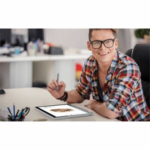 j5create Stylus - Replaceable Stylus Tip - Aluminium - Black - Notebook Device Supported