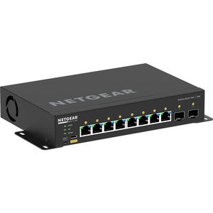 Netgear AV Line M4250 GSM4210PX Ethernet Switch - 8 Ports - Manageable - Gigabit Ethernet, 10 Gigabit Ethernet - 1000Base-