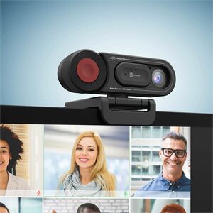 j5create JVU250 Webcam - 2 Megapixel - 30 fps - Black - USB 2.0 Type A - 1920 x 1080 Video - CMOS Sensor - Auto/Manual - 8