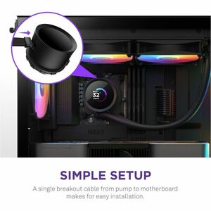 NZXT Kraken Elite 360 RL-KN36E-B1 1 pc(s) Cooling Fan/Radiator/Water Block/Pump - Processor, Computer Case - 120 mm Maximu