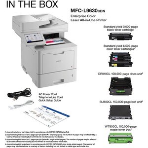 Brother Workhorse MFC-L9630CDN Laser Multifunction Printer - Colour - Copier/Fax/Printer/Scanner - 42 ppm Mono/42 ppm Colo