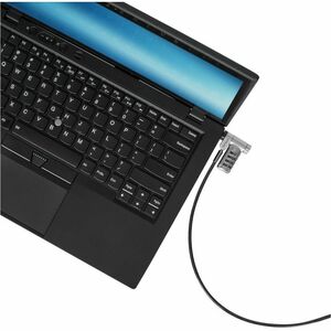 Câble de verrouillage Targus DEFCON ASP96GLX-25S Pour Station d'accueil, Moniteur, Ordinateur Portable - 1,98 m Câble - 4-