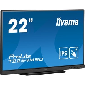 Écran tactile LCD iiyama ProLite T2254MSC-B1AG 22" Class - 16:9 4 ms - 54,6 cm (21,5") Viewable - Dalle à Technologie Capa