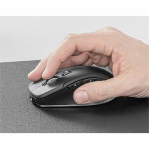 3Dconnexion CadMouse Compact Maus - Bluetooth/Radio-Frequenz - USB-Typ C - Optisch - 7 Taste(n) - 5 Programmable Button(s)