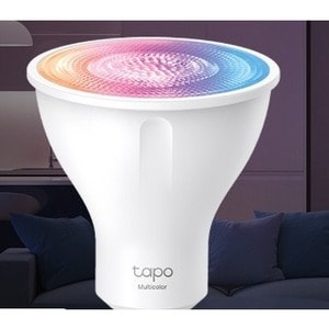 Tapo L630 LED Light Bulb - 3.70 W - 350 lm - Spot - Multicolor Light Color - GU10 Base - 6500°K Color Temperature - Alexa,