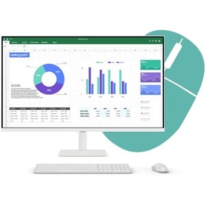 Samsung S27CM501EU 27" Class Full HD Smart LCD Monitor - 16:9 - 68.6 cm (27") Viewable - LED Backlight - 1920 x 1080 - 60 