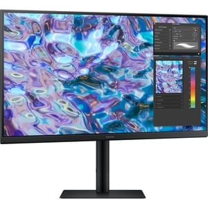 Samsung S27B610EQU 27" Class WQHD LCD Monitor - 16:9 - Black - 68.6 cm (27") Viewable - In-plane Switching (IPS) Technolog