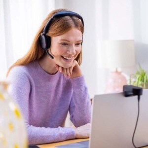 Jabra Evolve2 65 Flex Sem fios Na orelha Estéreo Fone de ouvido - Binaural - Supra-aural - 3000 cm - Bluetooth - 20 Hz par
