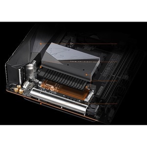 GIGABYTE Ultra Durable B550I AORUS PRO AX Desktop Motherboard - AMD B550 Chipset - Socket AM4 - Mini ITX - Ryzen 3, Ryzen 