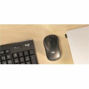 Logitech MK370 Rugged Keyboard & Mouse - AZERTY - Belgian - USB Type A Plunger Wireless Bluetooth Keyboard - 112 Key - Key