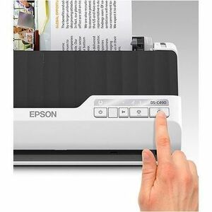 Epson DS-C490 Sheetfed Scanner - 600 dpi Optical - 10-bit Color - 40 ppm (Mono) - 40 ppm (Color) - Duplex Scanning - USB