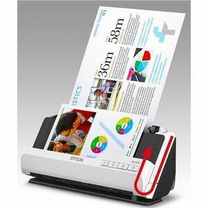 Epson C330 Sheetfed Scanner - 600 dpi Optical - 30-bit Color - 30 ppm (Mono) - 30 ppm (Color) - Duplex Scanning - USB