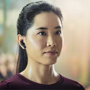 Panasonic Hybrid RZ-B310W True Wireless Earbud Stereo Earset - Black - Google Assistant, Siri - Binaural - In-ear - 1000 c