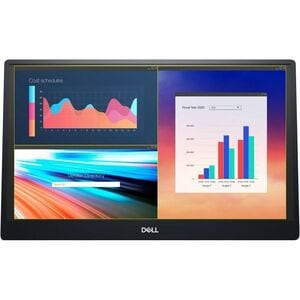Monitor LED Dell P1424H 14.0" (35.6cm) Class Full HD - 16:9 - Gris - 14" (35.6cm) Viewable - Tecnología conmutación en el 