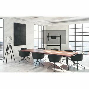 Alzata per monitor Neomounts MOVE Go - 139,7 cm (55") a 218,4 cm (86") Supporto schermo - 76 kg Capacità di carico - 1 x R